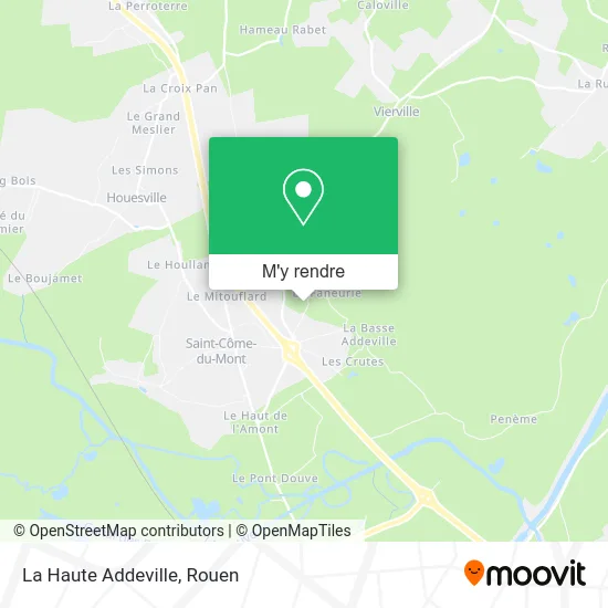 La Haute Addeville plan