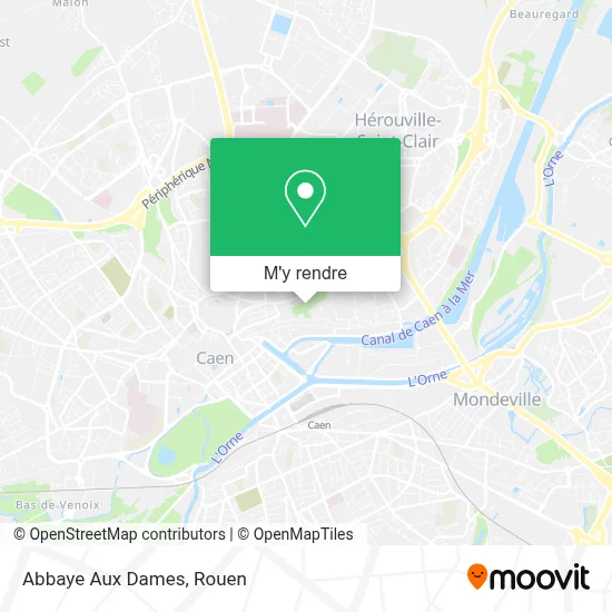 Abbaye Aux Dames plan
