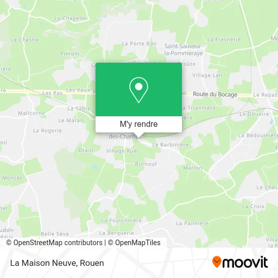 La Maison Neuve plan