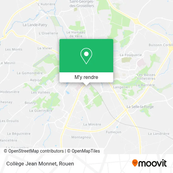 Collège Jean Monnet plan