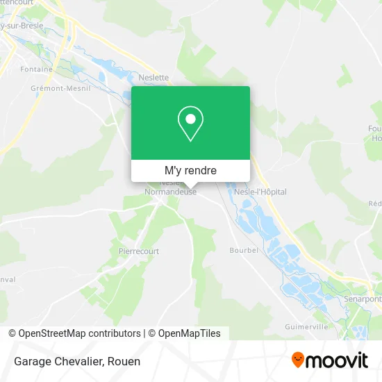 Garage Chevalier plan