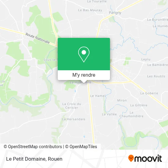 Le Petit Domaine plan