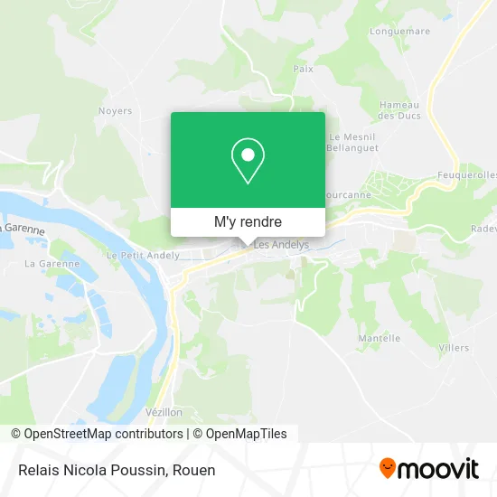 Relais Nicola Poussin plan