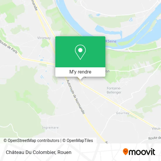 Château Du Colombier plan