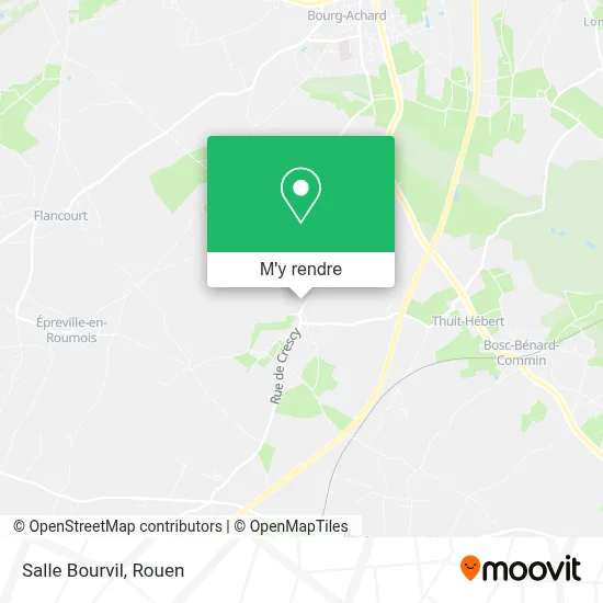 Salle Bourvil plan