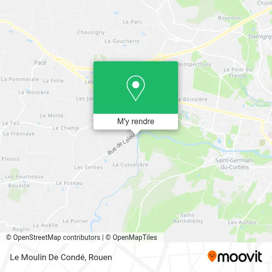 Le Moulin De Condé plan