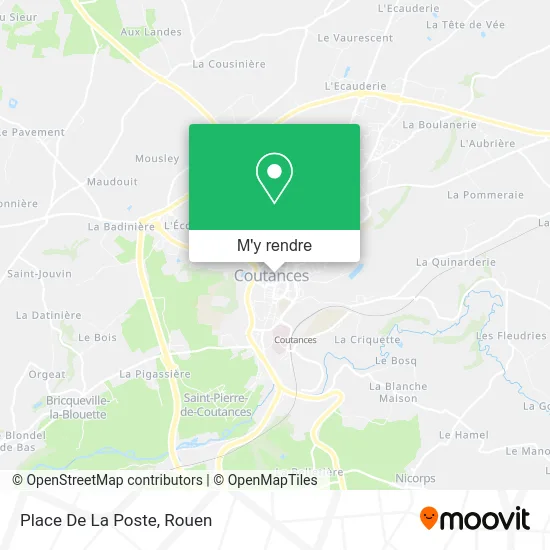 Place De La Poste plan