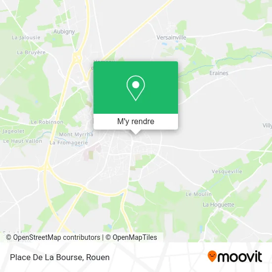 Place De La Bourse plan