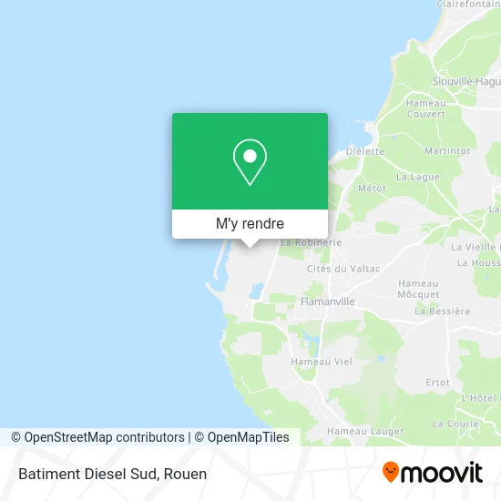 Batiment Diesel Sud plan