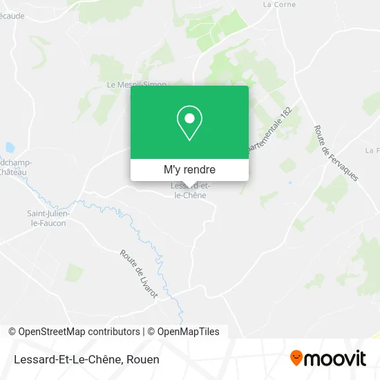 Lessard-Et-Le-Chêne plan