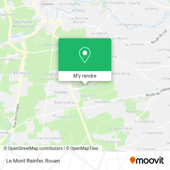 Le Mont Rainfer plan