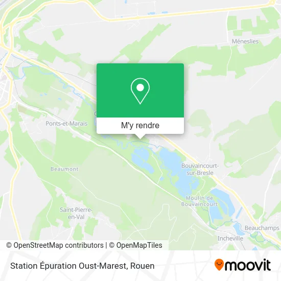 Station Épuration Oust-Marest plan