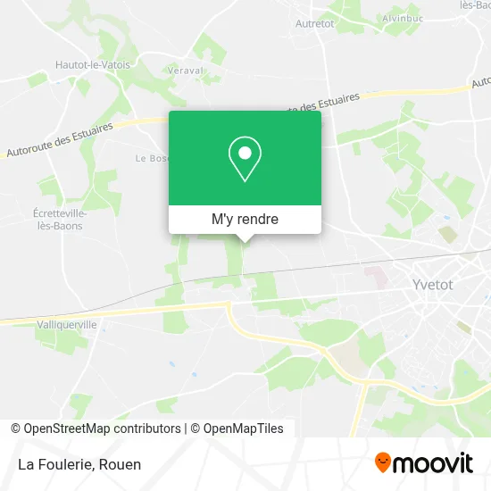 La Foulerie plan