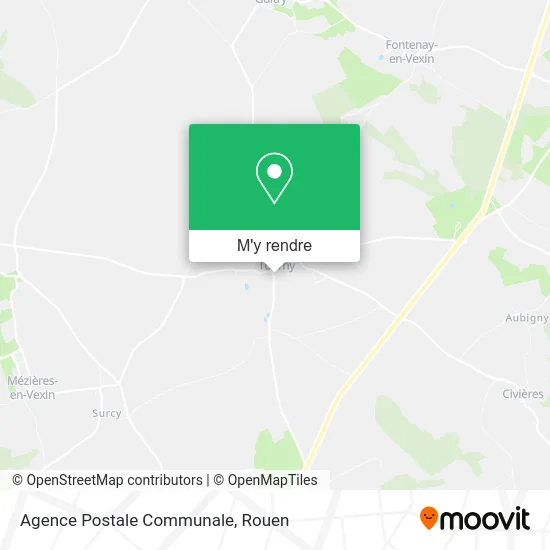 Agence Postale Communale plan