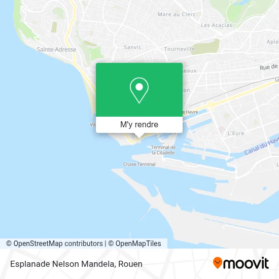 Esplanade Nelson Mandela plan