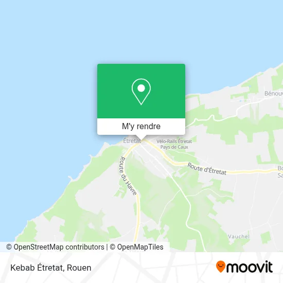Kebab Étretat plan