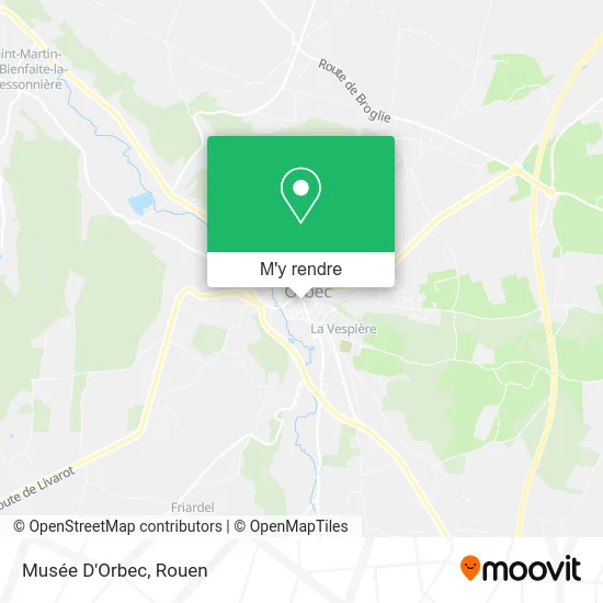 Musée D'Orbec plan