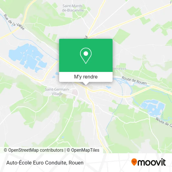 Auto-École Euro Conduite plan