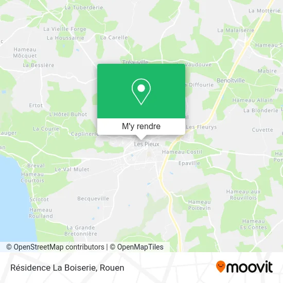 Résidence La Boiserie plan