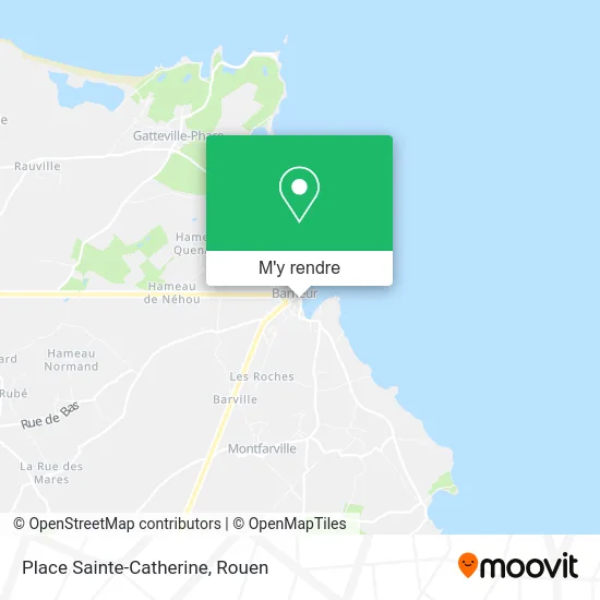 Place Sainte-Catherine plan