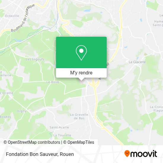 Fondation Bon Sauveur plan