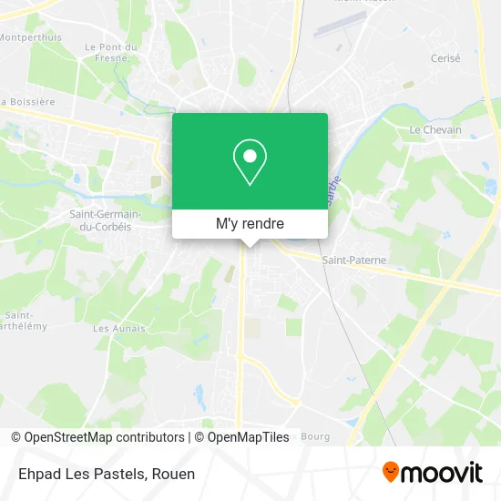 Ehpad Les Pastels plan