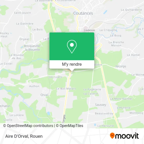 Aire D'Orval plan