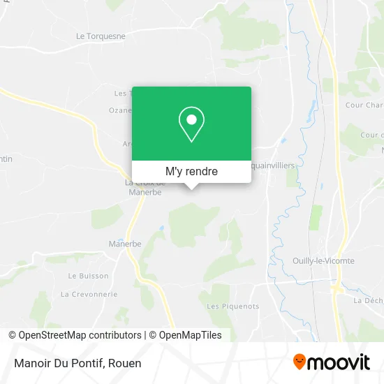 Manoir Du Pontif plan