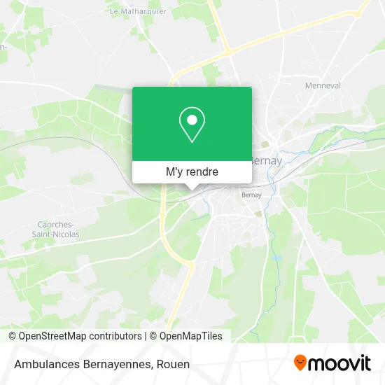 Ambulances Bernayennes plan