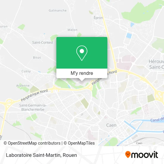 Laboratoire Saint-Martin plan