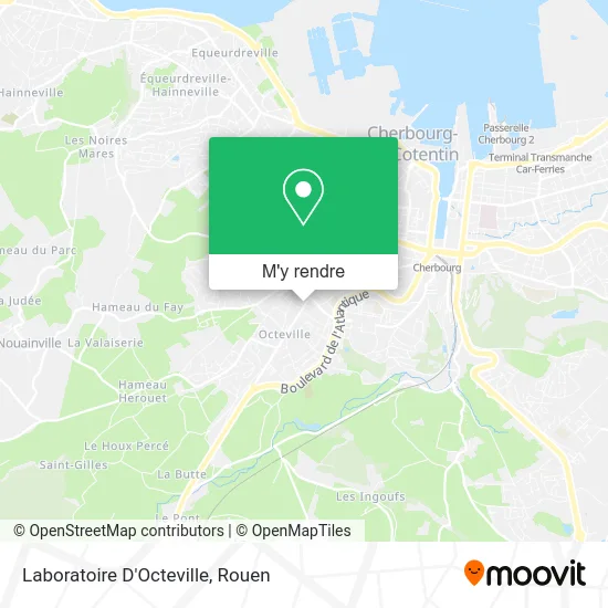 Laboratoire D'Octeville plan