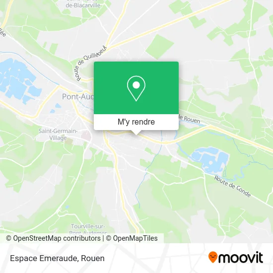 Espace Emeraude plan