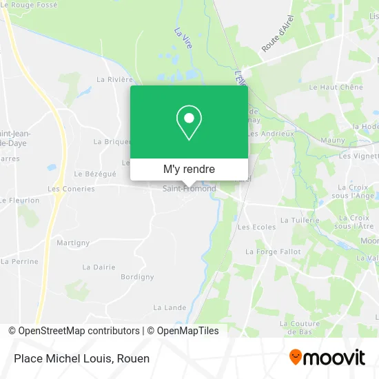 Place Michel Louis plan