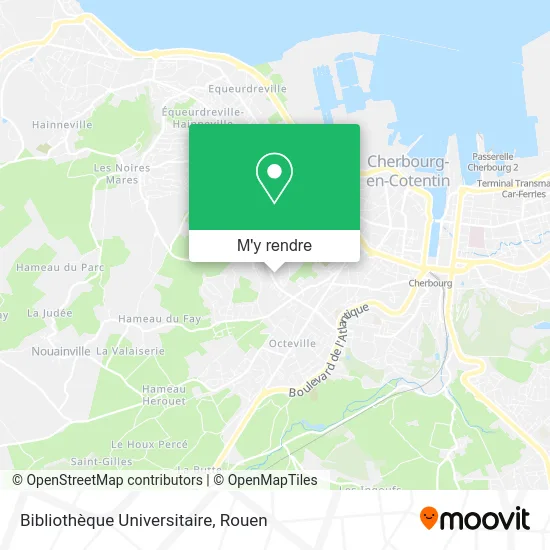 Bibliothèque Universitaire plan