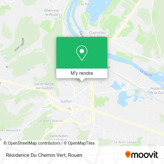 Résidence Du Chemin Vert plan