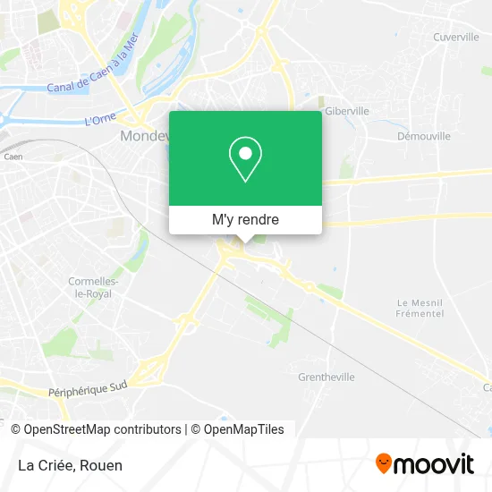 La Criée plan