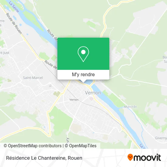 Résidence Le Chantereine plan