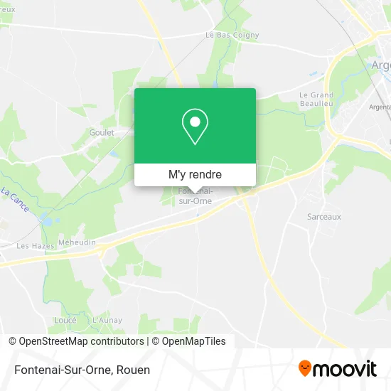 Fontenai-Sur-Orne plan