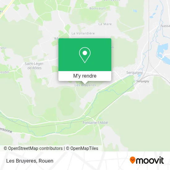 Les Bruyeres plan