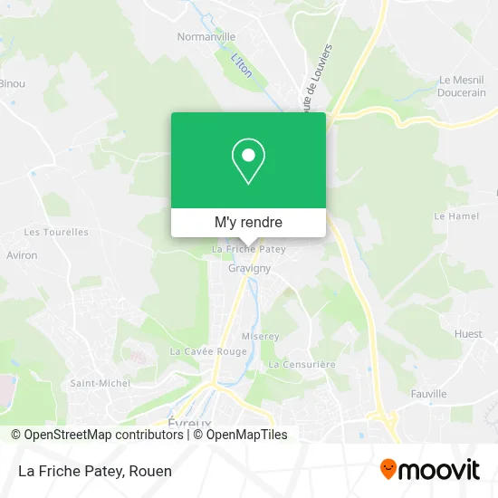 La Friche Patey plan