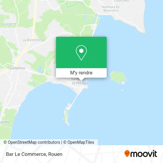 Bar Le Commerce plan