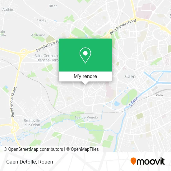 Caen Detolle plan