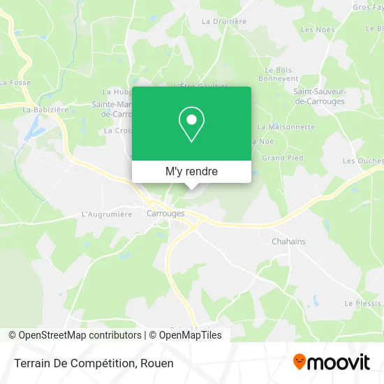 Terrain De Compétition plan