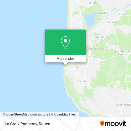 La Croix Paqueray plan