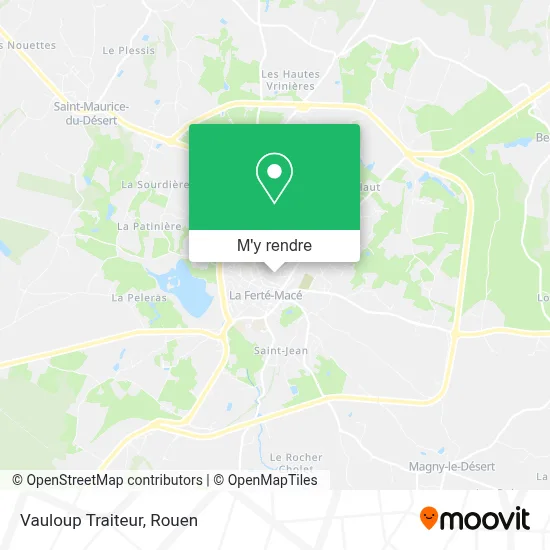 Vauloup Traiteur plan