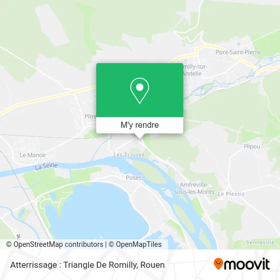 Atterrissage : Triangle De Romilly plan