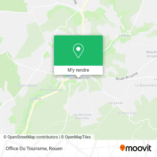 Office Du Tourisme plan