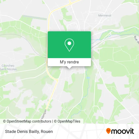 Stade Denis Bailly plan