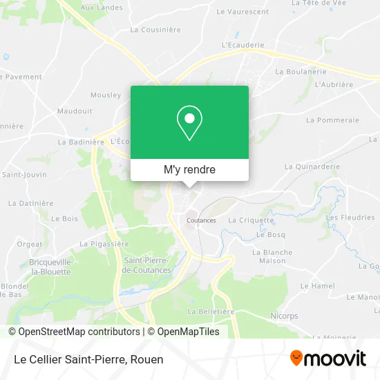 Le Cellier Saint-Pierre plan