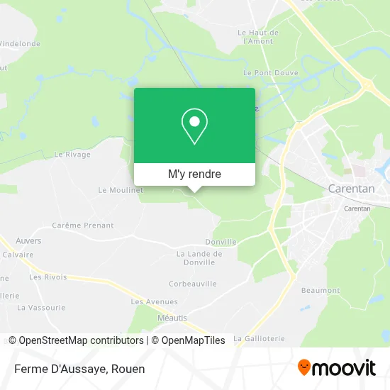 Ferme D'Aussaye plan